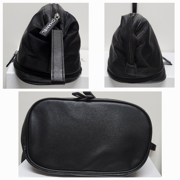 CHANEL 2024 Cosmetic/Vanity Bag with Bottom Zippered Compartment NWOT - Picture 9 of 14